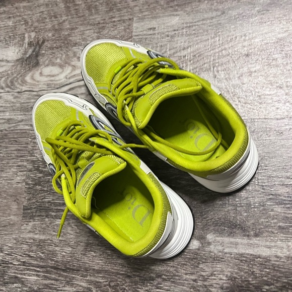 Dior B30 Sneakers Lime Green Sz 44__ men’s 10 - Picture 6 of 13